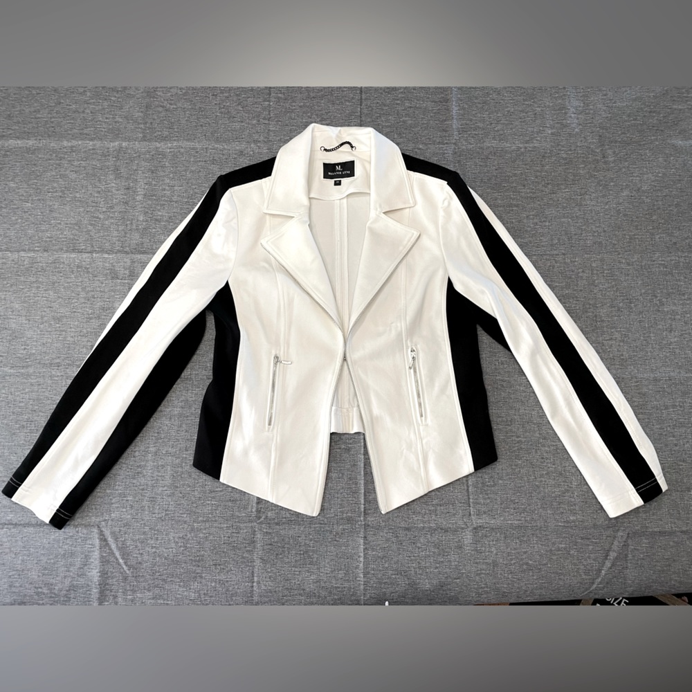 Melanie lyne Chic Women's Black and White jacket